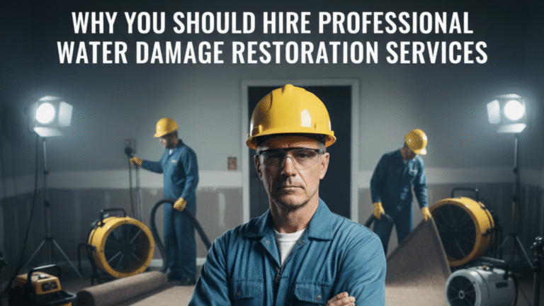 Why You Should Hire Professional Water Damage Restoration Services
