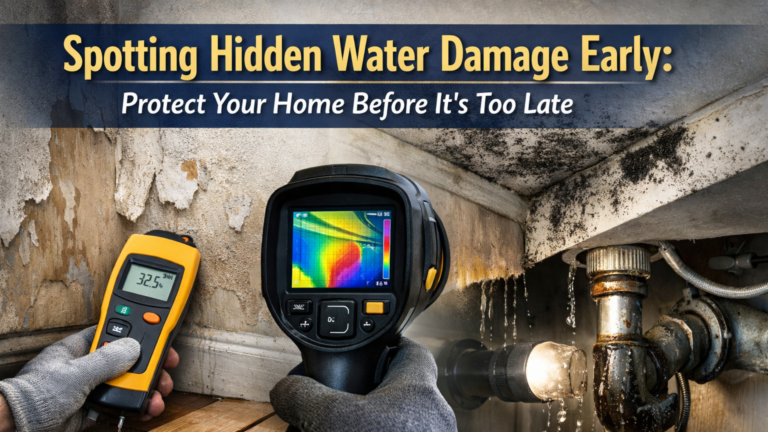 How to Detect Hidden Water Damage Before It Causes Serious Issues